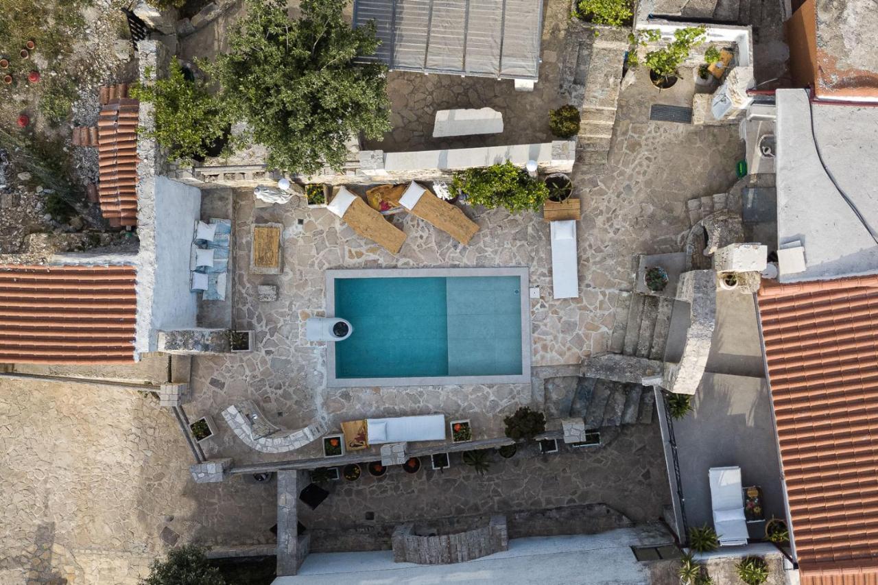 Antonia'S Stonebuilt Mansion With A Private Pool Vila Arménoi Exterior foto