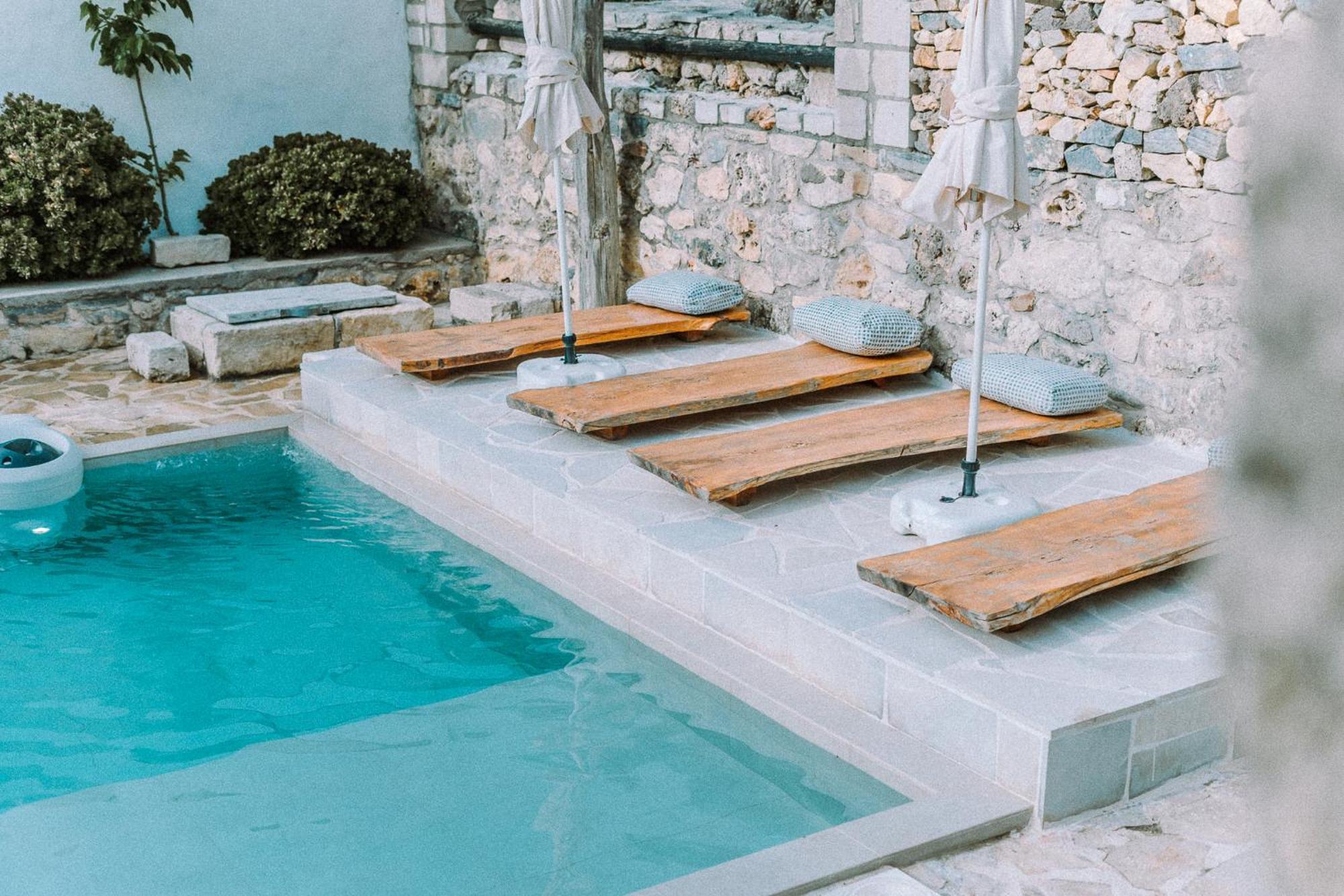 Antonia'S Stonebuilt Mansion With A Private Pool Vila Arménoi Exterior foto