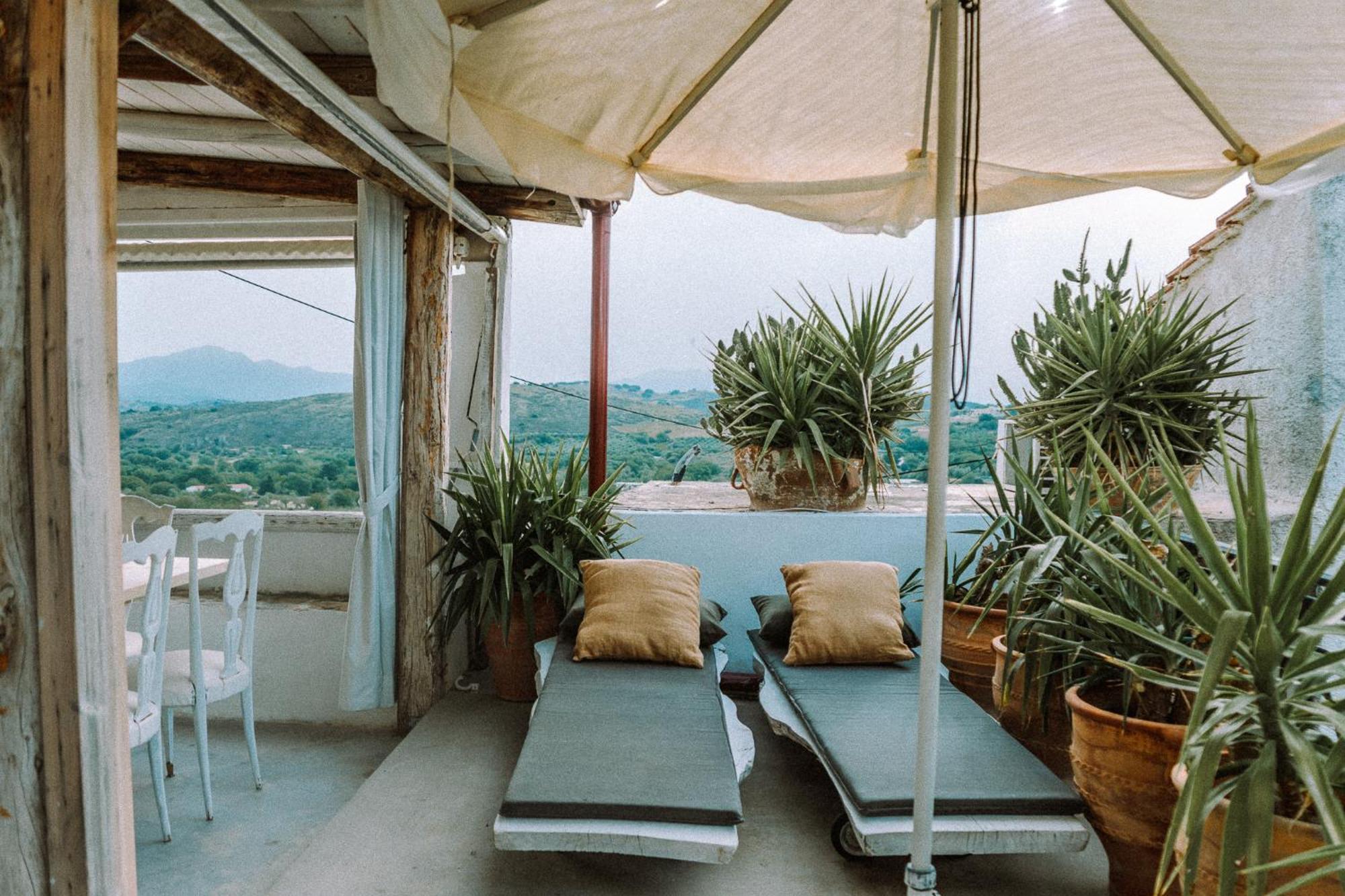 Antonia'S Stonebuilt Mansion With A Private Pool Vila Arménoi Exterior foto