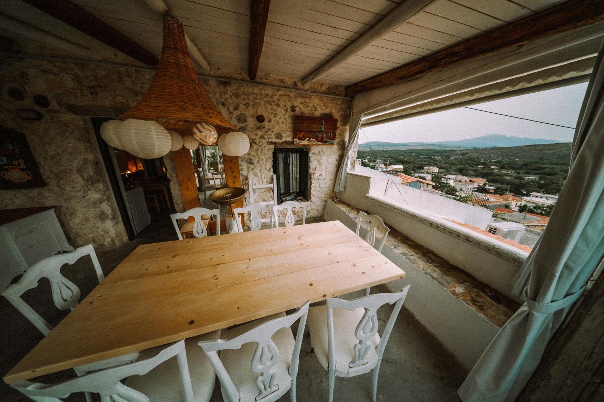 Antonia'S Stonebuilt Mansion With A Private Pool Vila Arménoi Exterior foto