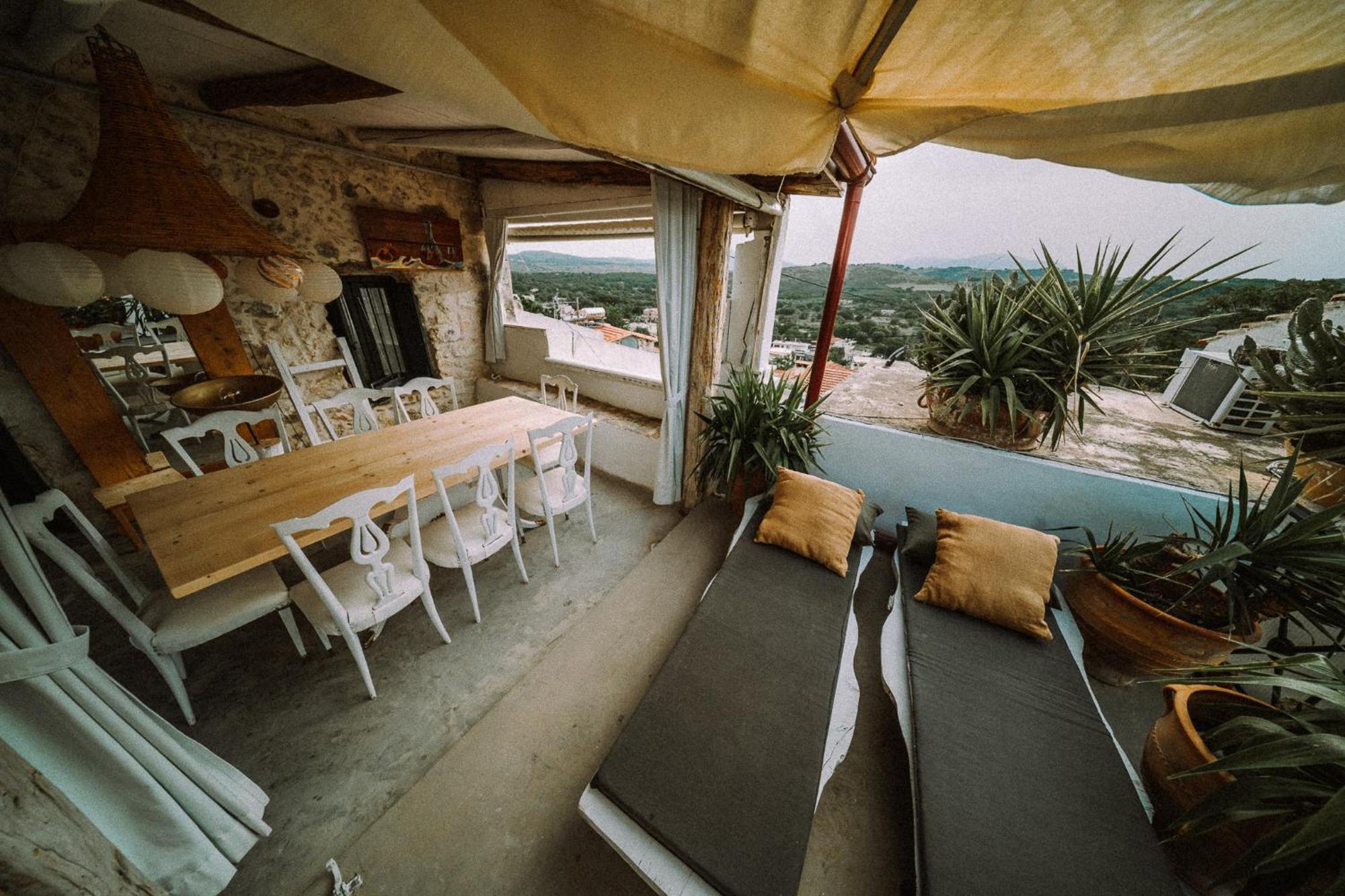 Antonia'S Stonebuilt Mansion With A Private Pool Vila Arménoi Exterior foto